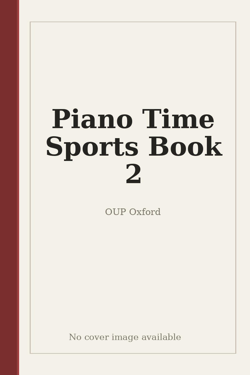 Piano Time Sports Book 2 - no cover image available