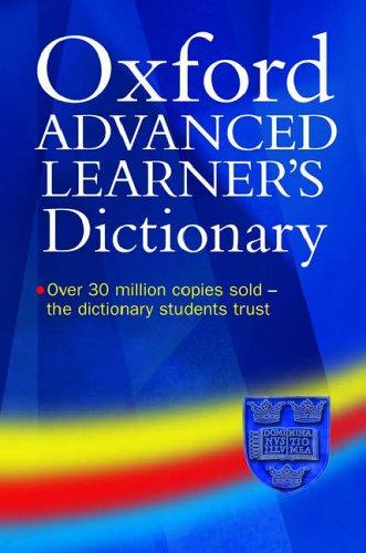 Oxford Advanced Learner's Dictionary