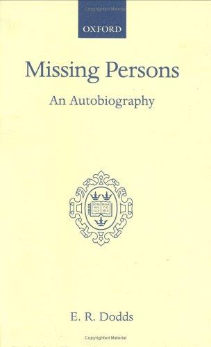 Missing Persons: An Autobiography