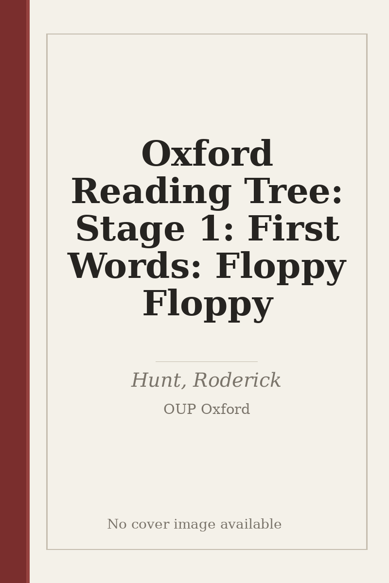 Oxford Reading Tree: Stage 1: First Words: Floppy Floppy - no cover image available