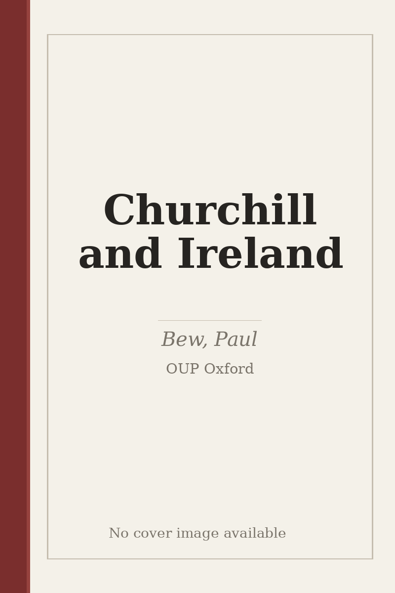 Churchill and Ireland - no cover image available