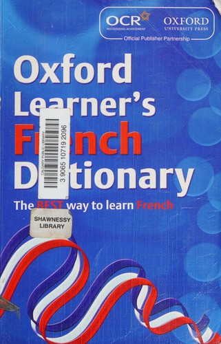 OCR Oxford Learner's French Dictionary