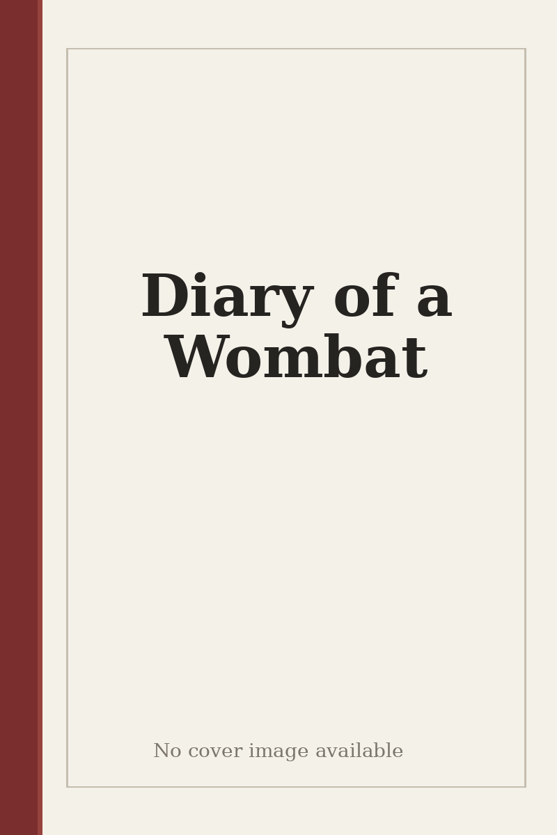 Diary of a Wombat - no cover image available