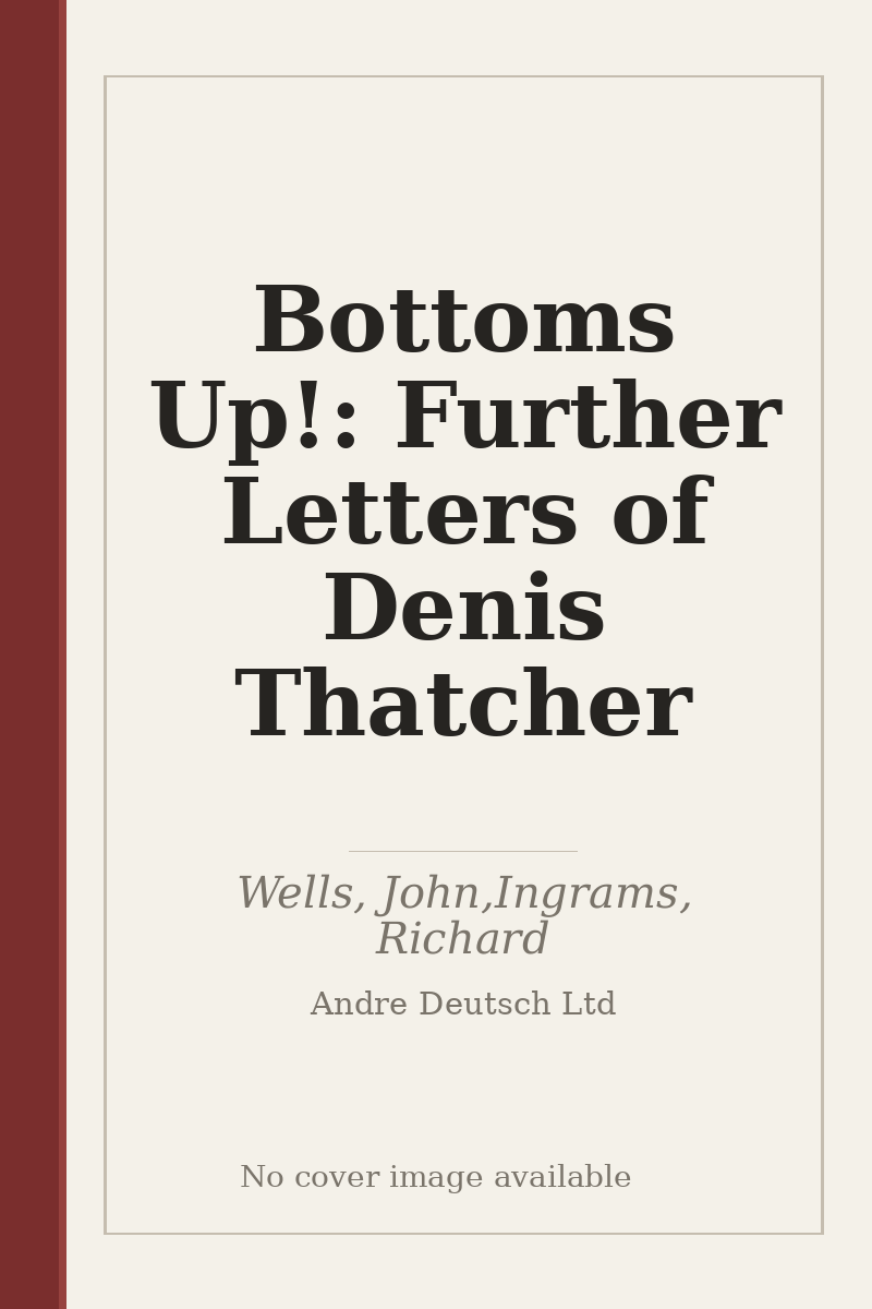 Bottoms Up!: Further Letters of Denis Thatcher - no cover image available