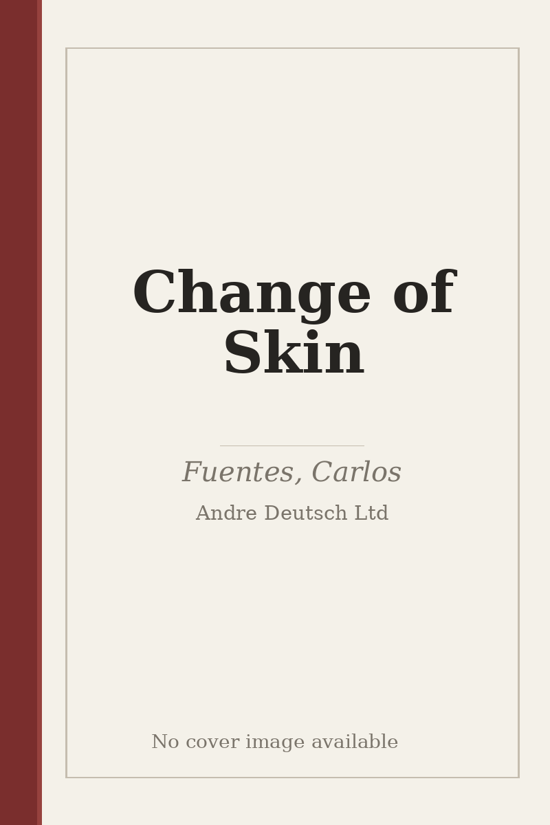 Change of Skin - no cover image available