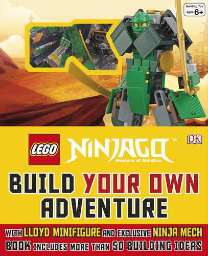 LEGO® NINJAGO® Build Your Own Adventure: With Lloyd minifigure and Ninja Mech model