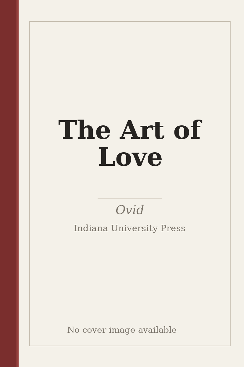 The Art of Love - no cover image available