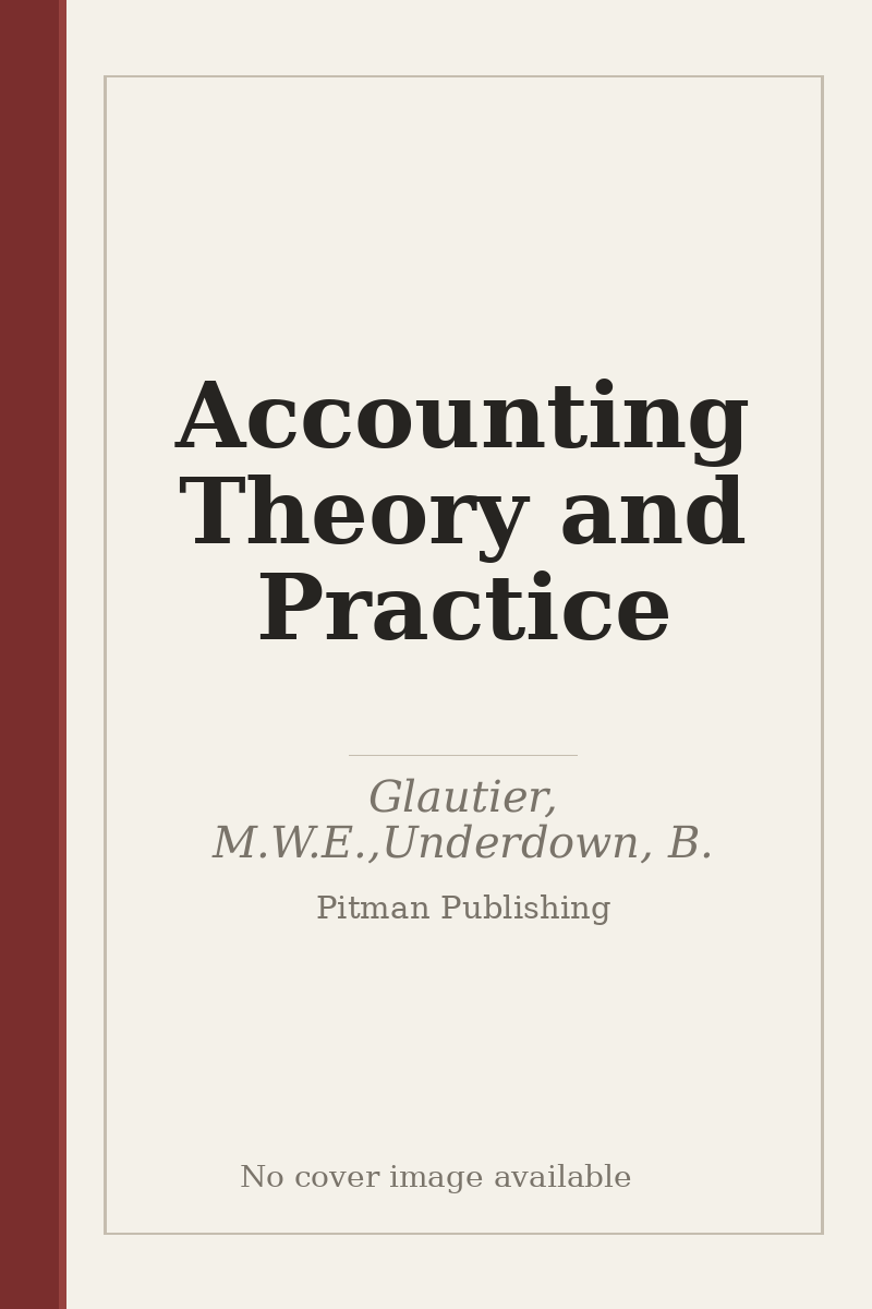 Accounting Theory and Practice - no cover image available