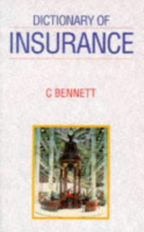 Dictionary Of Insurance