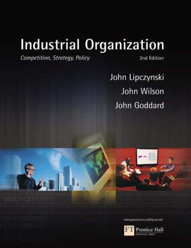Industrial Organization: Competition, Strategy, Policy