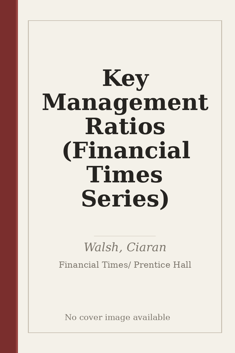 Key Management Ratios (Financial Times Series) - no cover image available