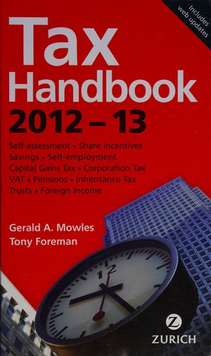 Zurich Tax Handbook:2012-13