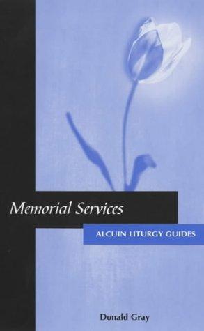Memorial Services (Alcuin Liturgy Guides): 1