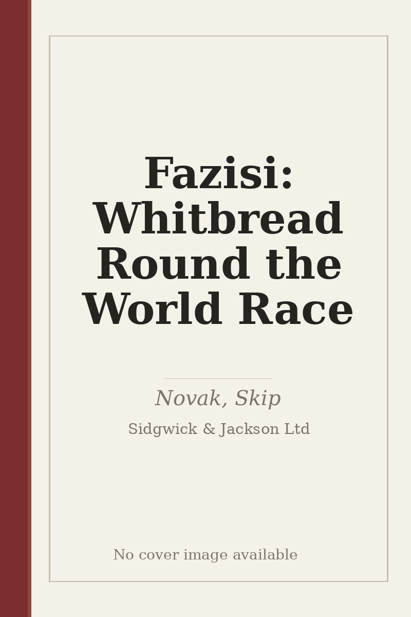 Fazisi: Whitbread Round the World Race - no cover image available