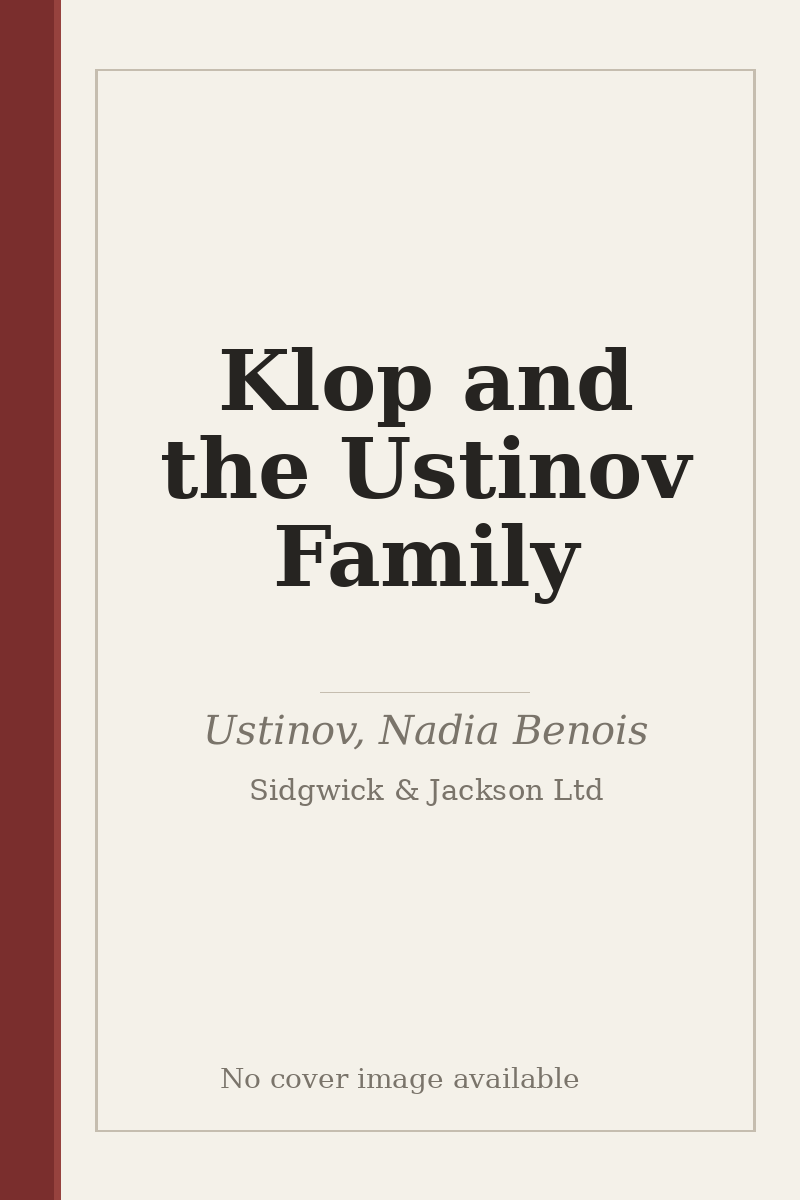 Klop and the Ustinov Family - no cover image available