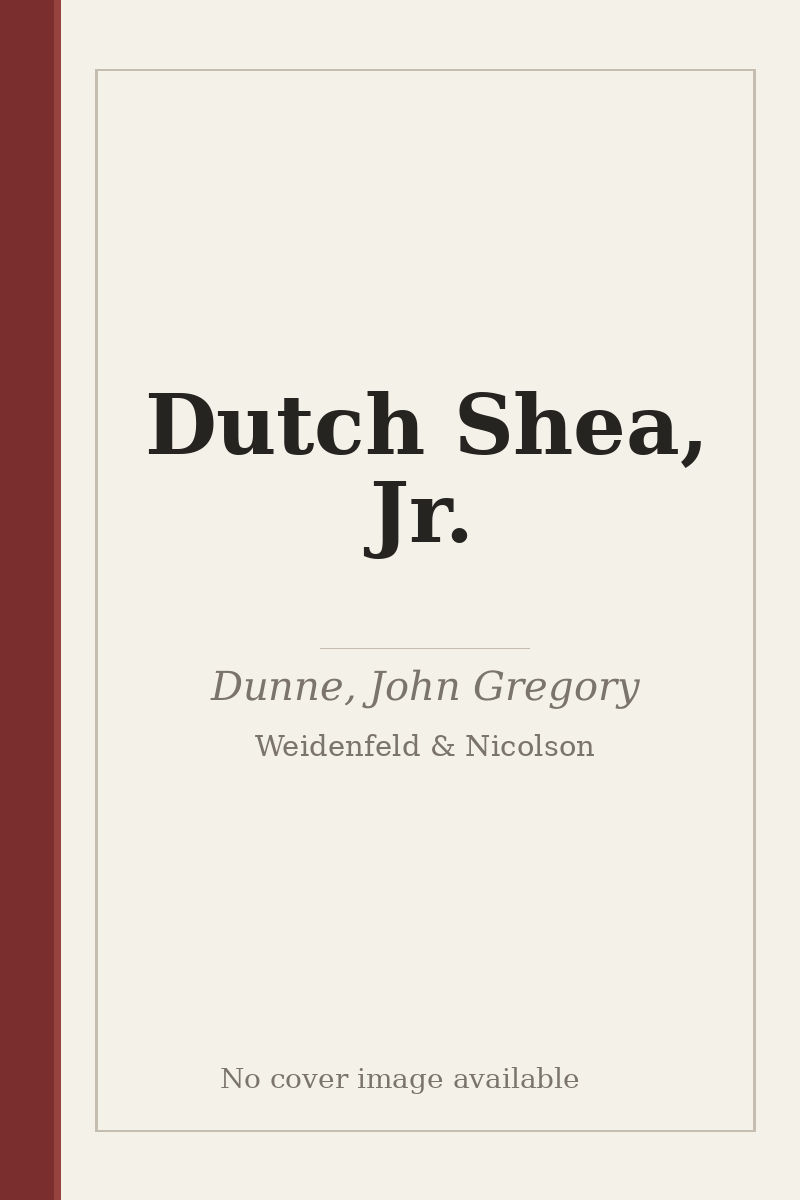 Dutch Shea, Jr. - no cover image available