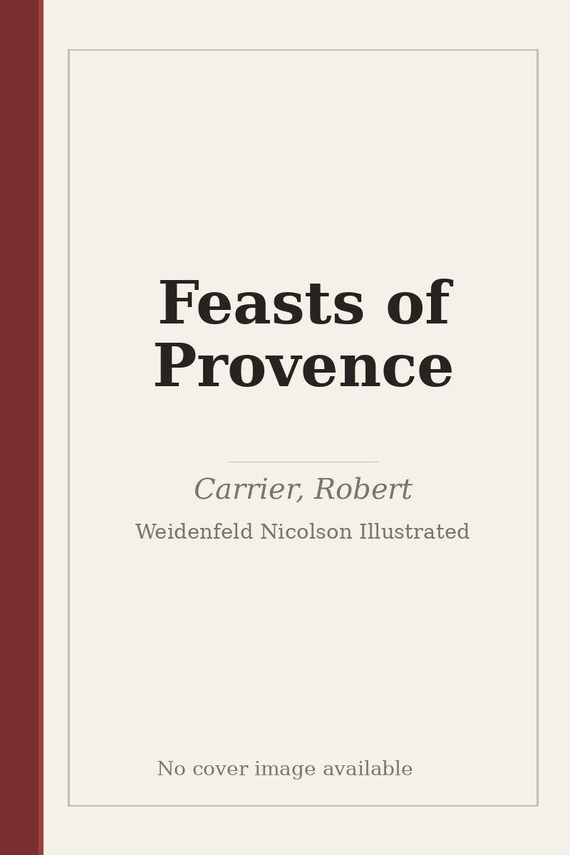 Feasts of Provence - no cover image available