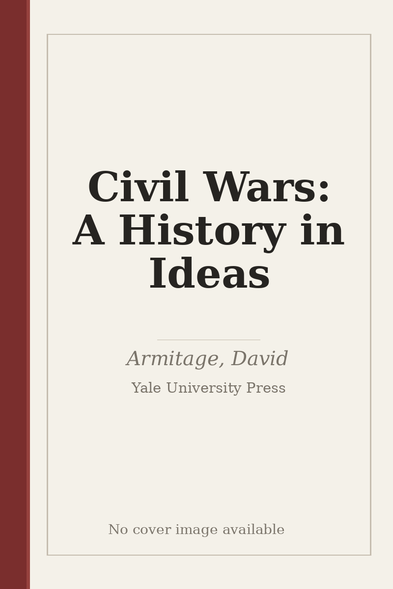 Civil Wars: A History in Ideas - no cover image available
