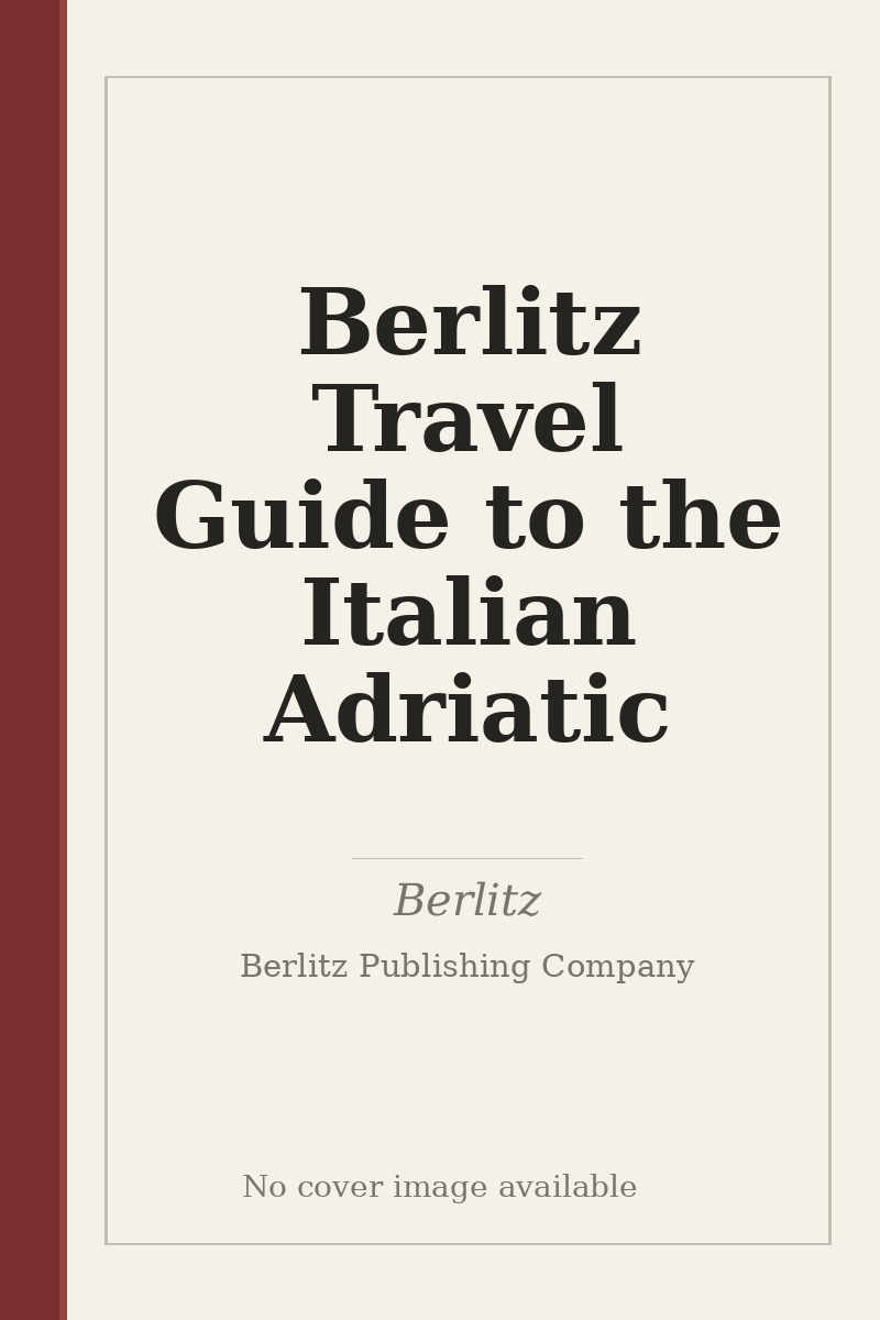 Berlitz Travel Guide to the Italian Adriatic - no cover image available