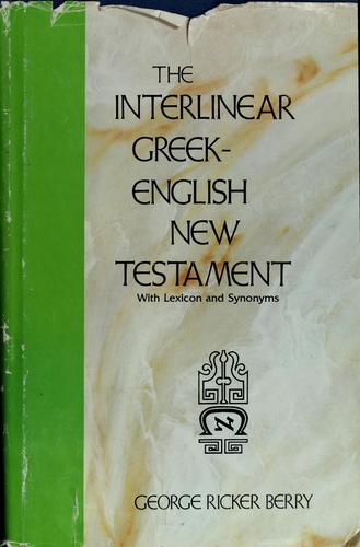 Interlinear Greek-English New Testament