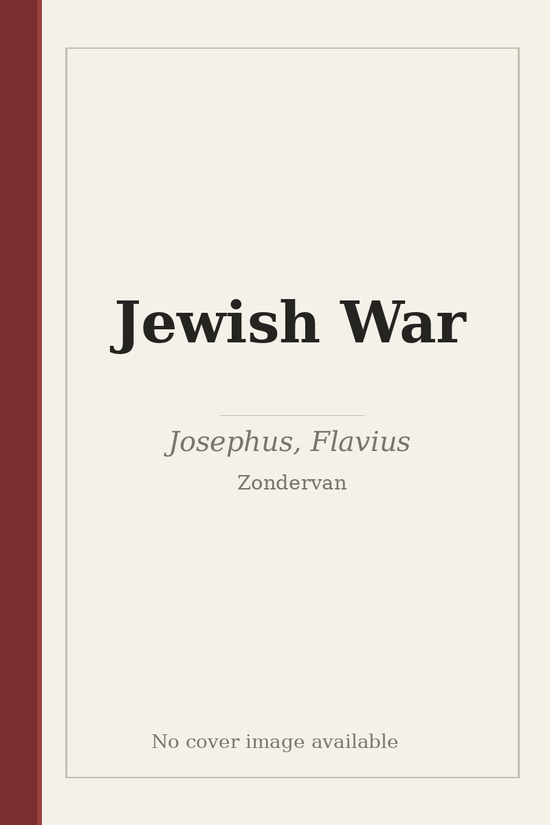 Jewish War - no cover image available