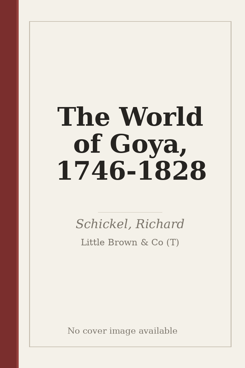 The World of Goya, 1746-1828 - no cover image available