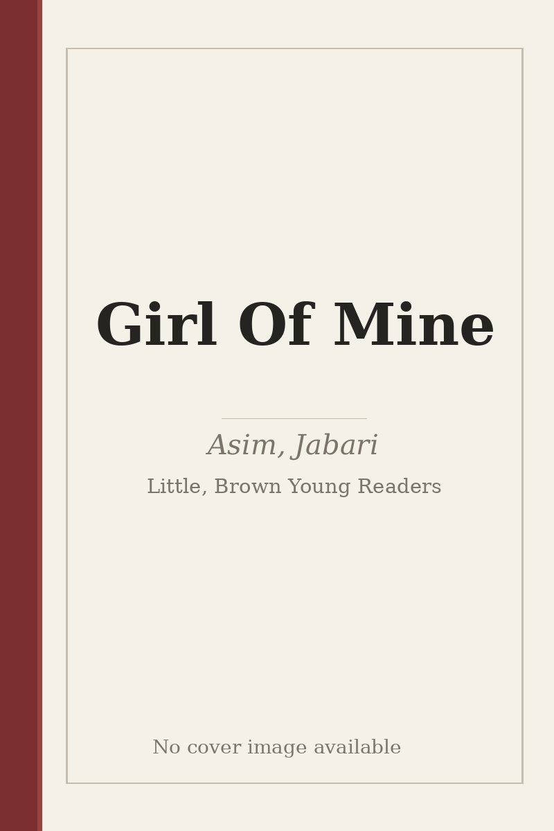 Girl Of Mine - no cover image available