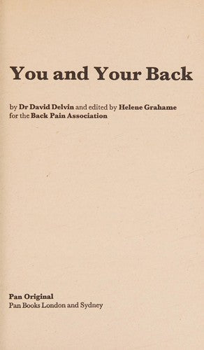 You are Your Back