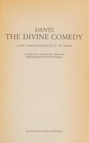 The Divine Comedy (Pan classics)