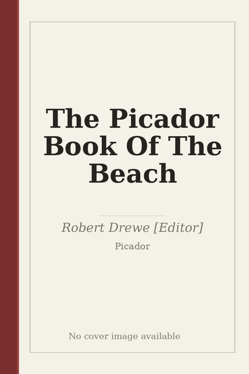 The Picador Book Of The Beach - no cover image available