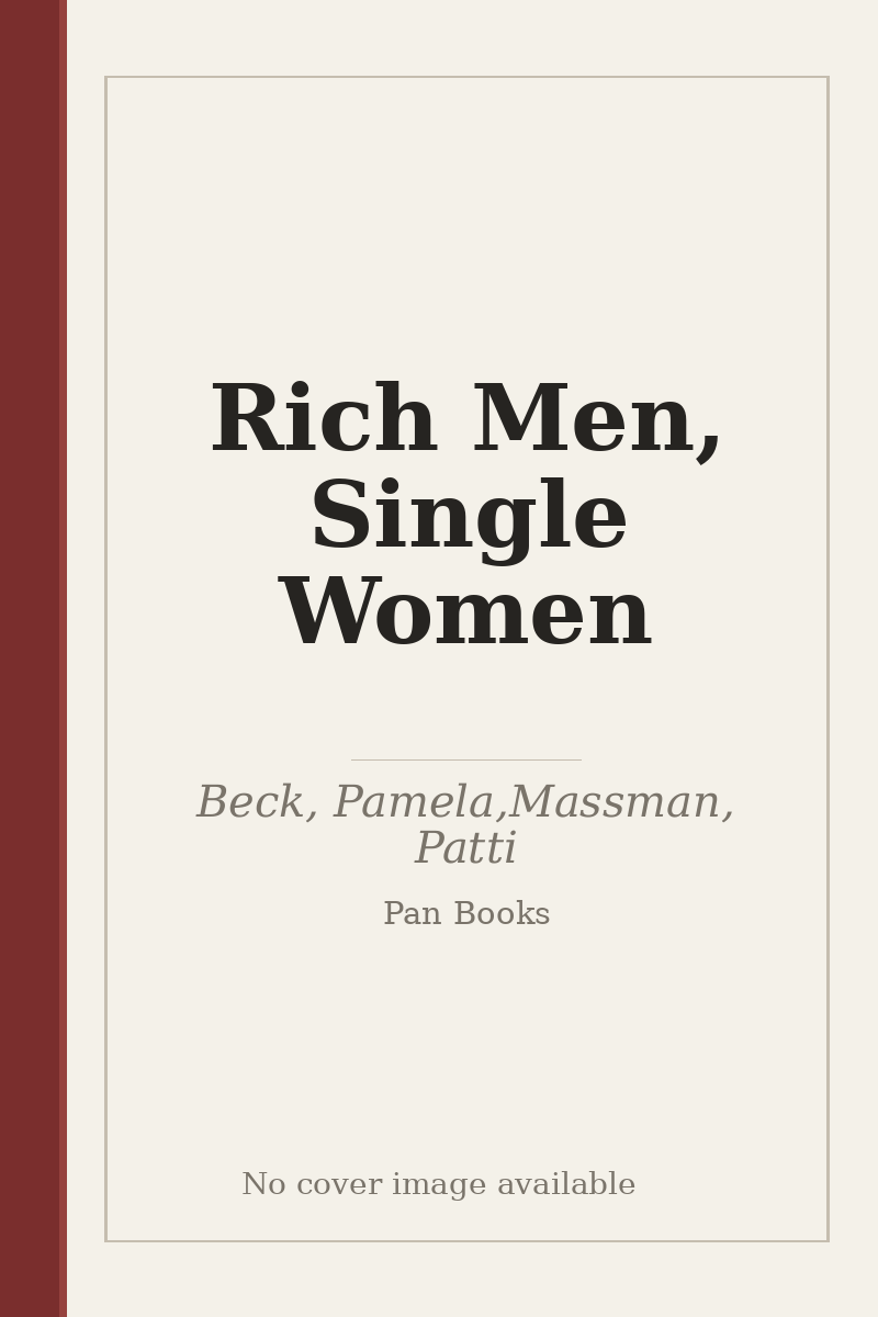 Rich Men, Single Women - no cover image available