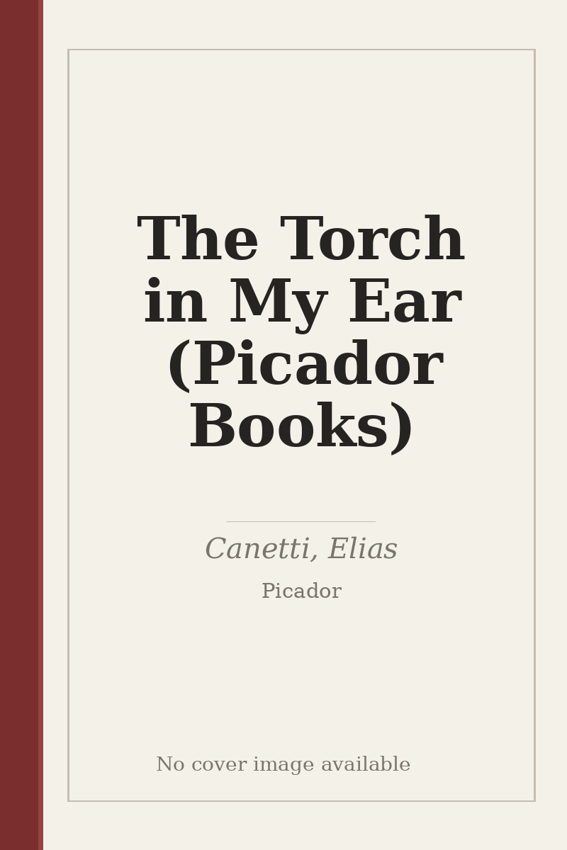 The Torch in My Ear (Picador Books) - no cover image available