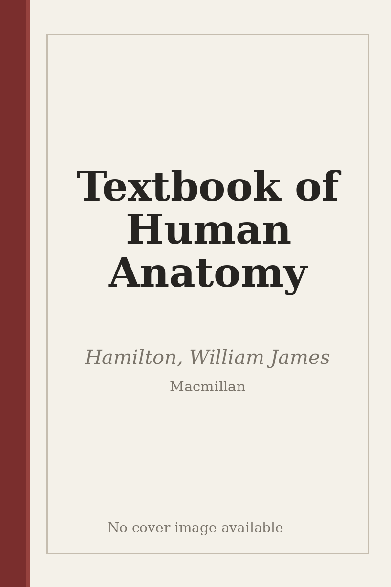 Textbook of Human Anatomy - no cover image available