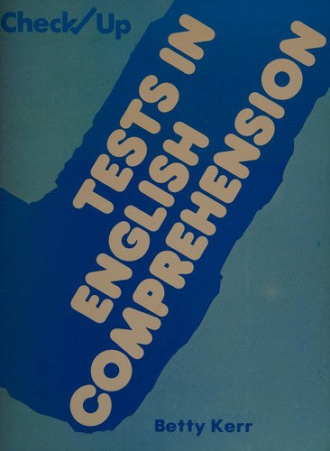 English Comprehension (Check up tests)