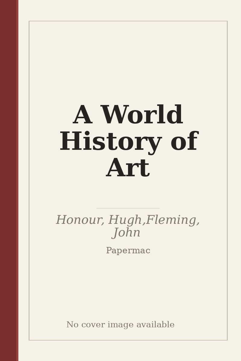 A World History of Art - no cover image available