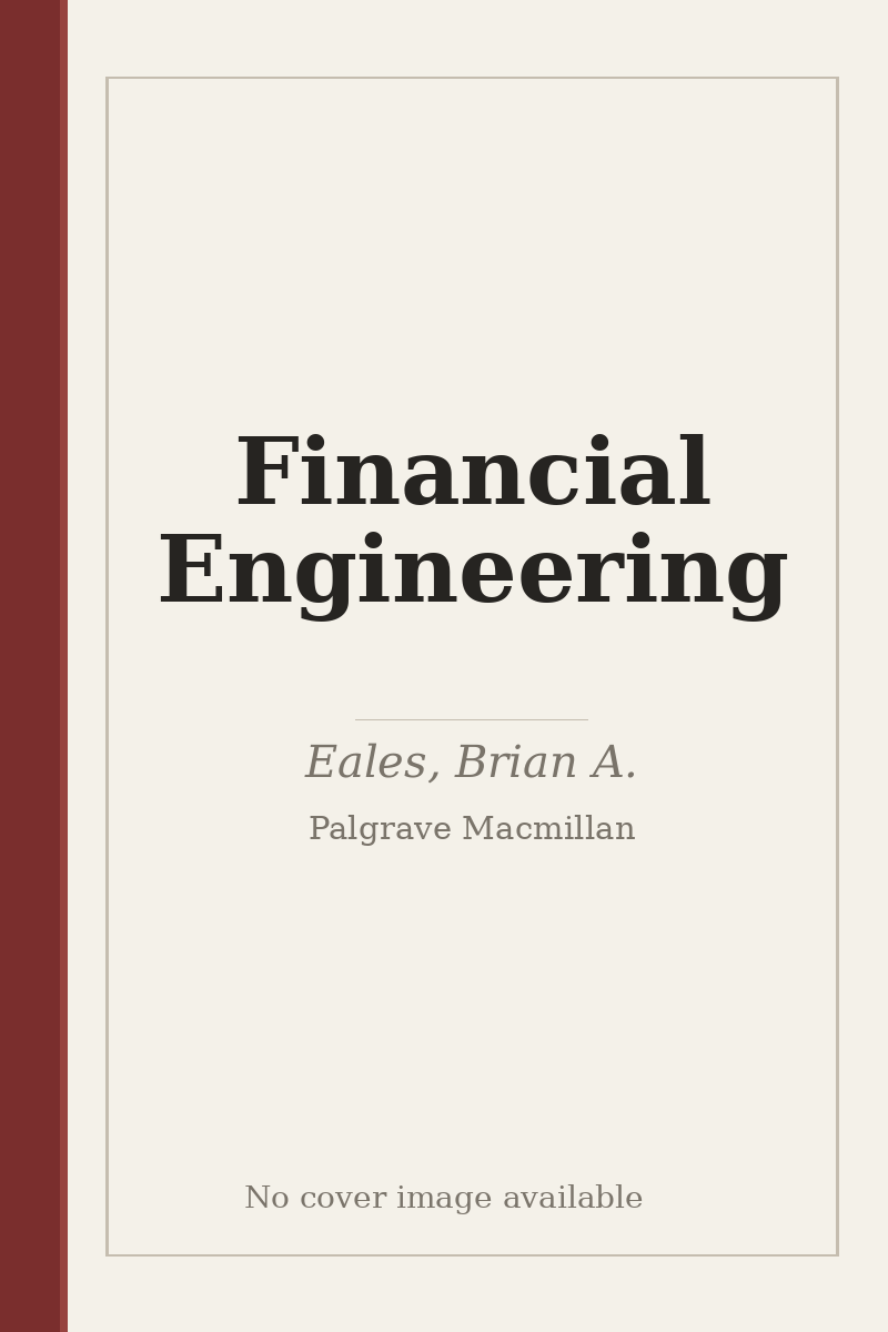 Financial Engineering - no cover image available