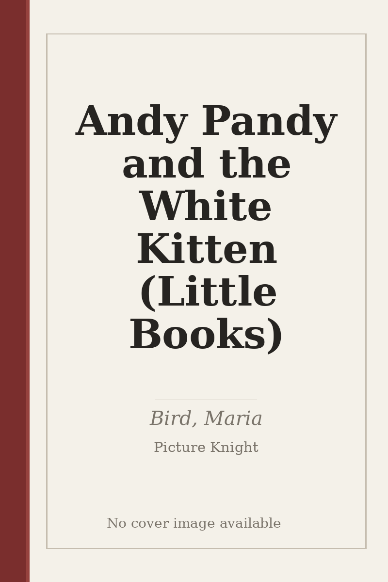Andy Pandy and the White Kitten (Little Books) - no cover image available