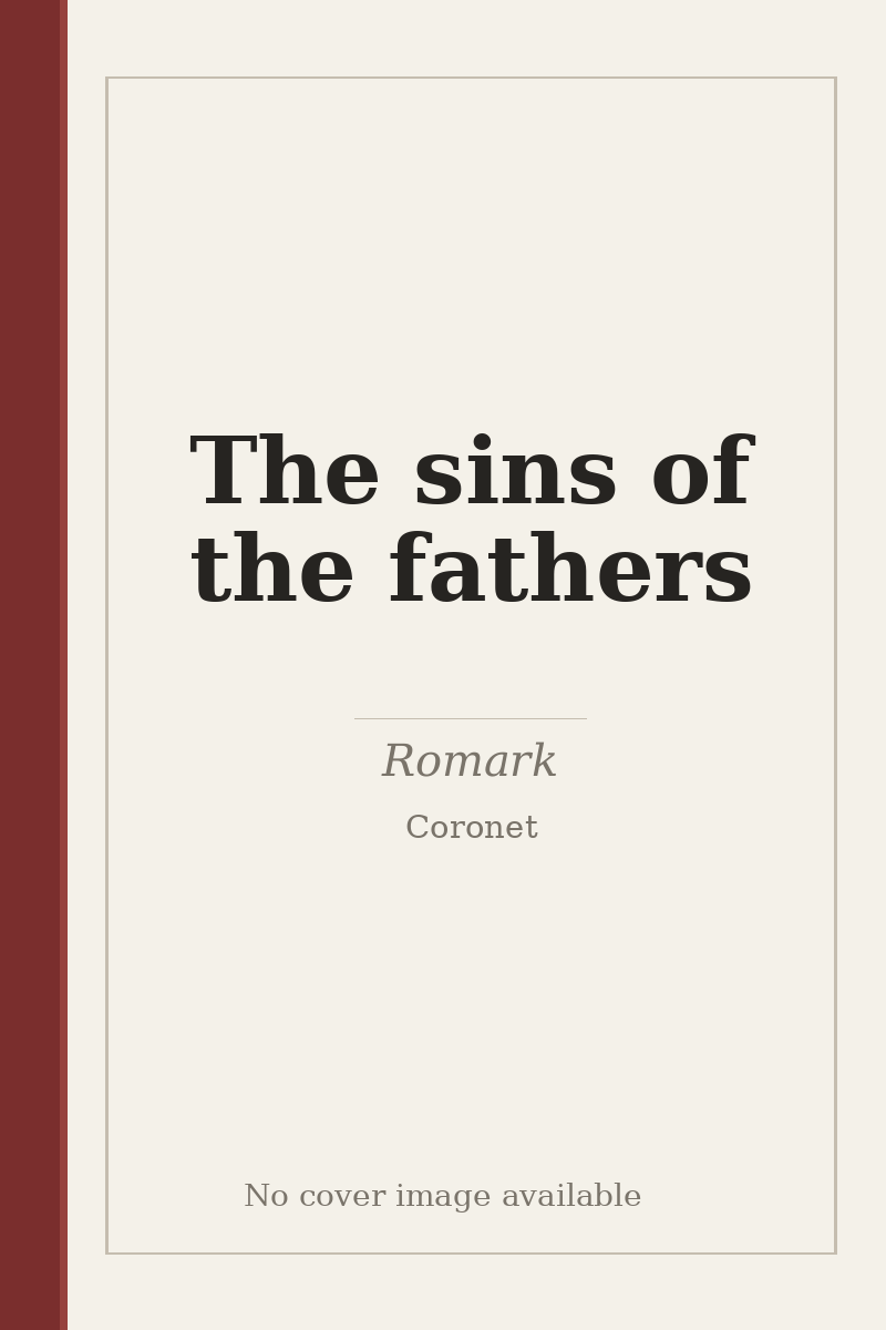The sins of the fathers - no cover image available