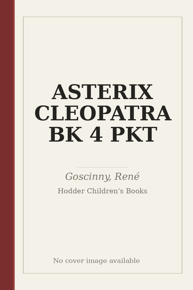 ASTERIX CLEOPATRA BK 4 PKT - no cover image available
