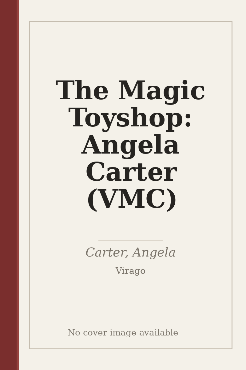 The Magic Toyshop: Angela Carter (VMC) - no cover image available