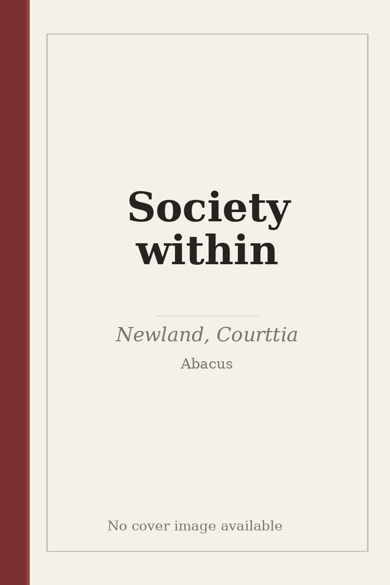 Society within - no cover image available