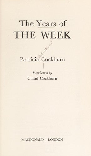 Years of "The Week"