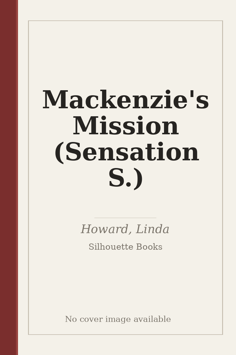 Mackenzie's Mission (Sensation S.) - no cover image available