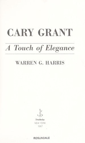 Cary Grant: A Touch of Elegance
