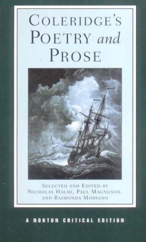 Coleridge's Poetry & Prose (NCE): A Norton Critical Edition: 0