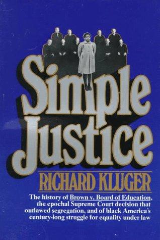 Simple Justice (Vintage)