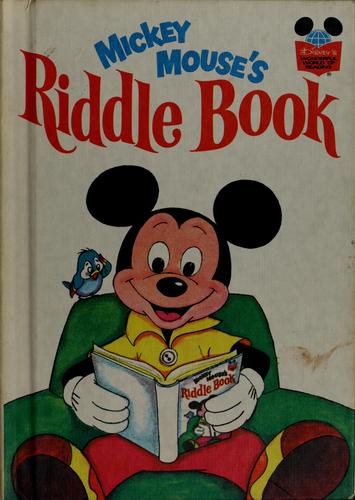 Mickey Mouse's Riddle Book. (Disney's Wonderful World of Reading)
