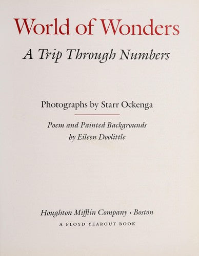 World of Wonders: A Trip Through Numbers