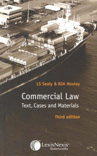 Commercial Law: Text, Cases and Materials