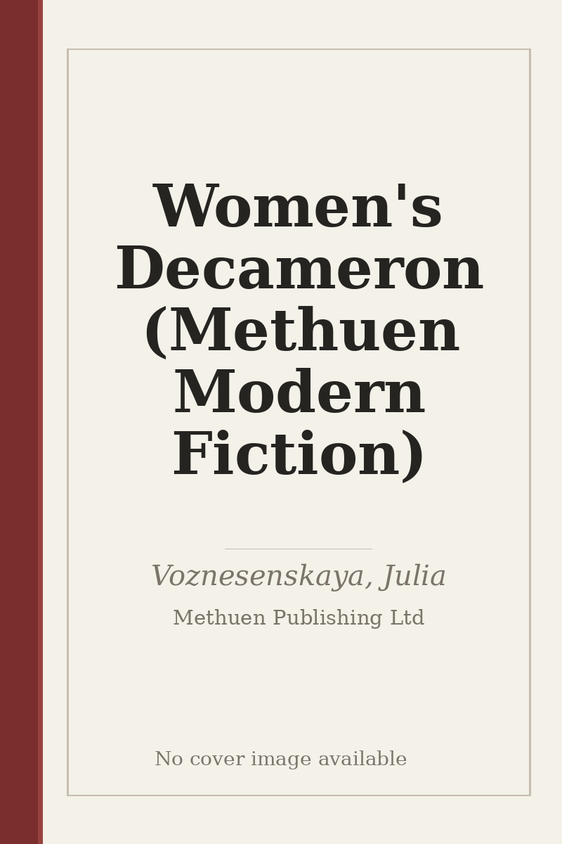 Women's Decameron (Methuen Modern Fiction) - no cover image available